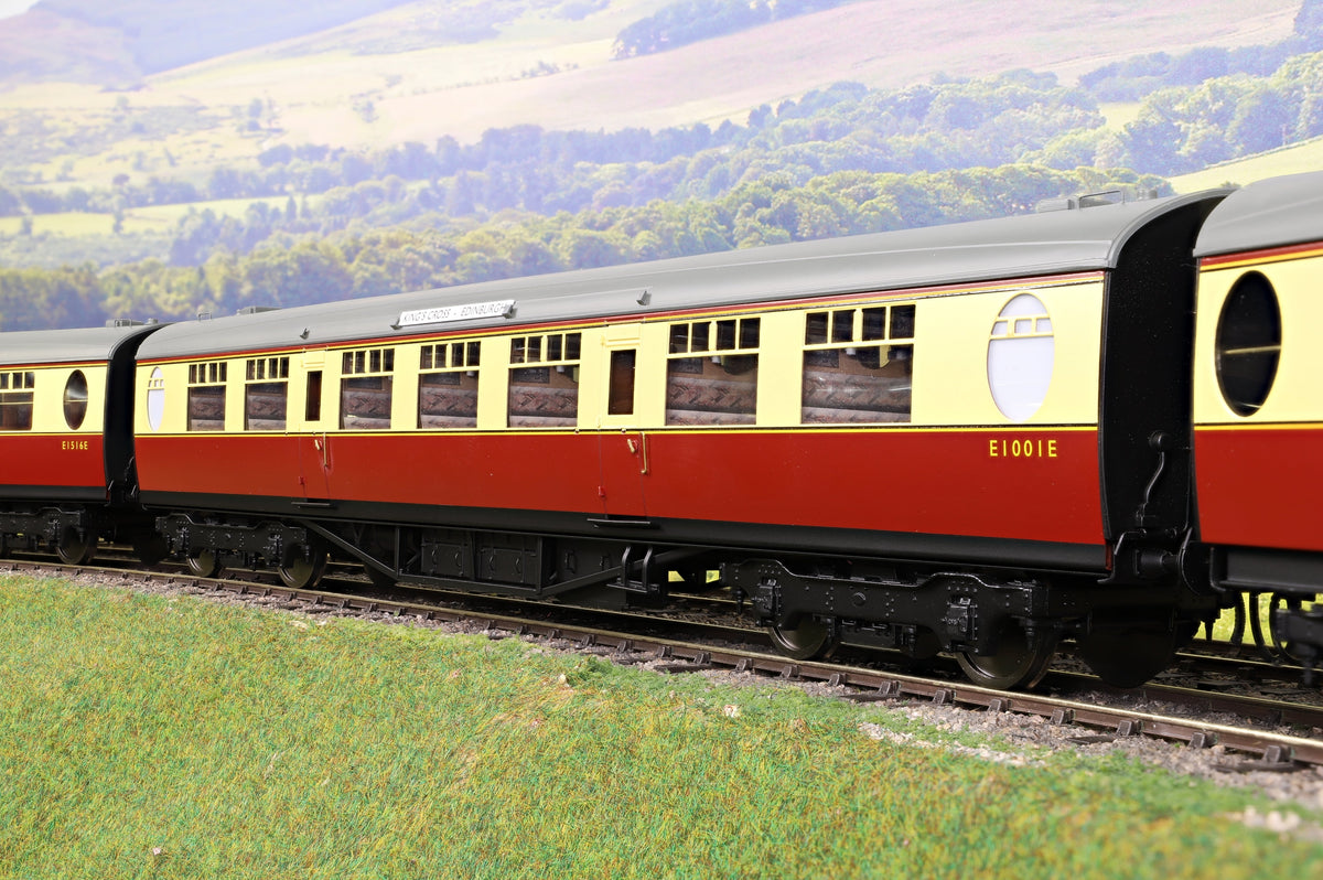 Darstaed D24-ELZ-1A Finescale O Gauge BR (Ex-LNER) Thompson &#39;The Elizabethan&#39; Set A, 5-Coach Set