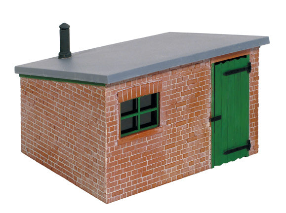 Peco O Gauge Lineside LK-705 Lineside Hut - Brick Type, Kit