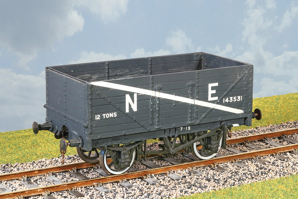 Parkside Dundas O Gauge PS03 Private Owner RCH 1923 Pattern 7-Plank Mineral Wagon Kit w/Wheels