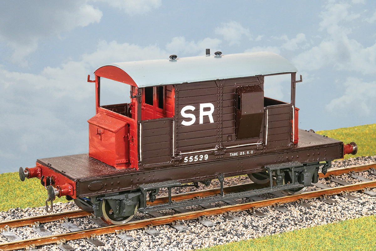 Parkside Dundas O Gauge PS103 SR 25 Ton Goods Brake Van Kit w/Wheels