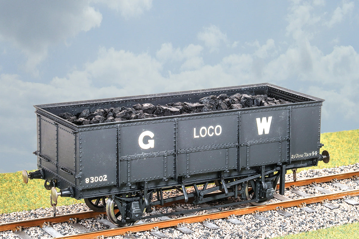 Parkside Dundas O Gauge PS47 GWR 20 ton Loco Coal Wagon Kit w/Wheels