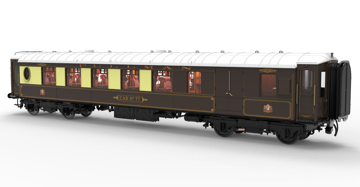 Darstaed D25-03D Finescale O Gauge All Steel Type K Pullman Parlour 1st Coach &#39;Ursula&#39; (Preserved) (Pre-order)