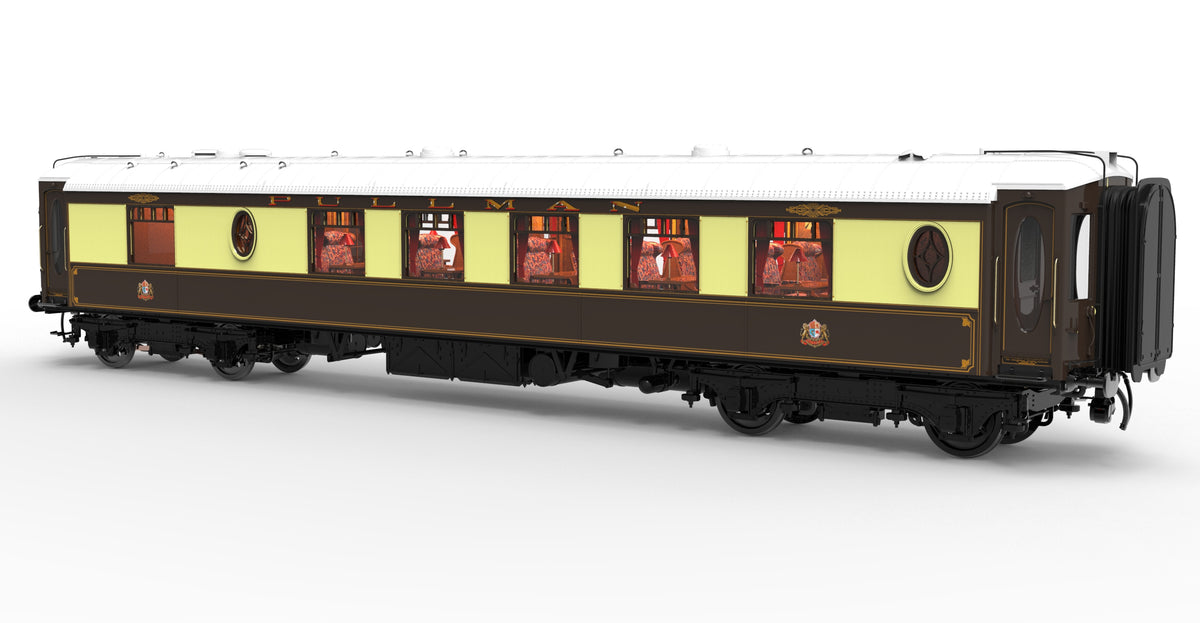 Darstaed D25-03U Finescale O Gauge All Steel Type K Pullman Parlour 1st Coach &#39;Unnumbered&#39; (Pre-order)