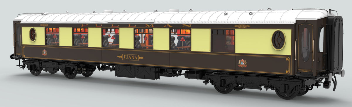 Darstaed D25-01F Finescale O Gauge All Steel Type K Pullman Kitchen 1st Coach &#39;Ione&#39; (Preserved) (Pre-order)