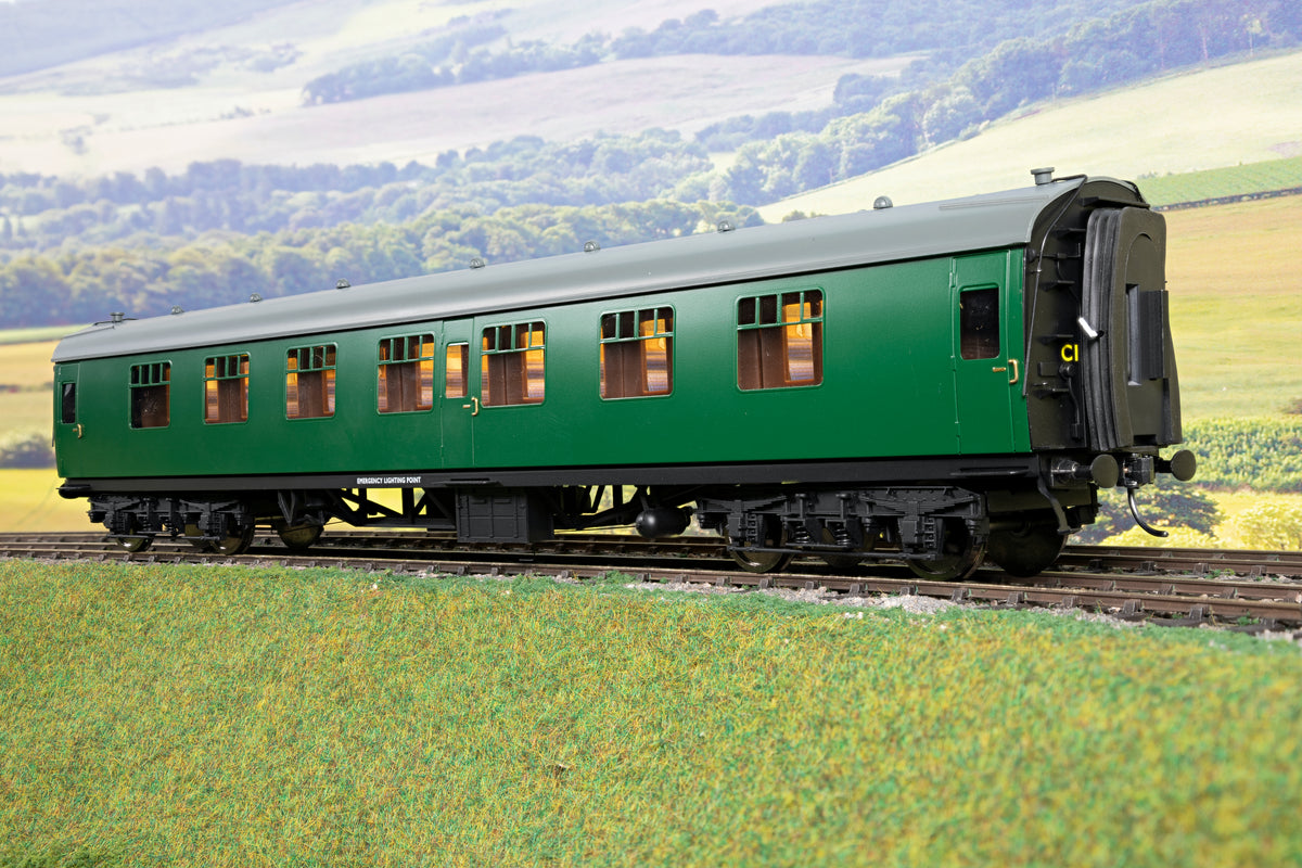 Darstaed D21-3-05 Finescale O Gauge BR Mk1 FK (First Class Corridor), SR Green