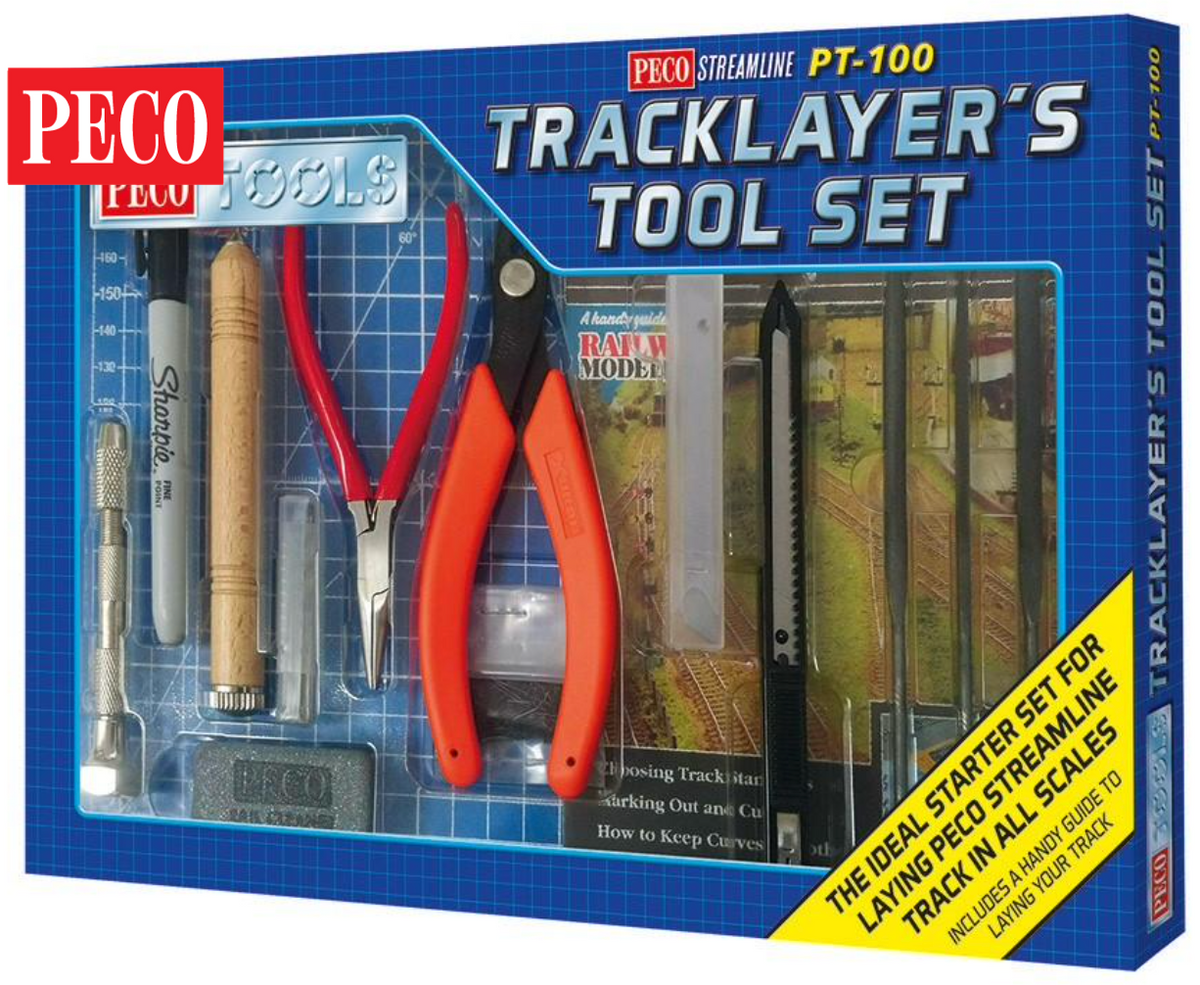 Peco PT-100 Tracklayer&#39;s Tool Set