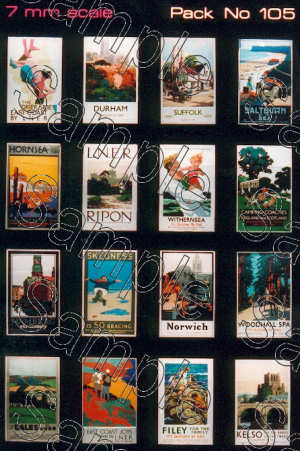 Tiny Signs Travel Posters LNER Small TSO105