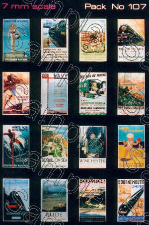 Tiny Signs Travel Posters SR Small TSO107