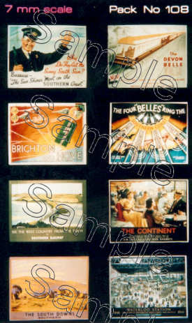 Tiny Signs Travel Posters SR Large TSO108