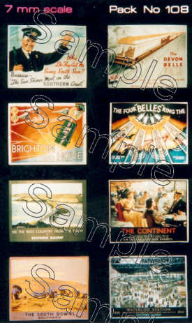 Tiny Signs Travel Posters SR Large TSO108