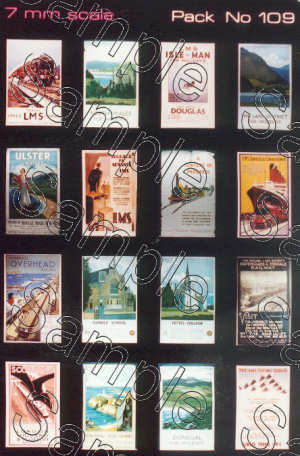Tiny Signs Travel Posters LMS Small TSO109