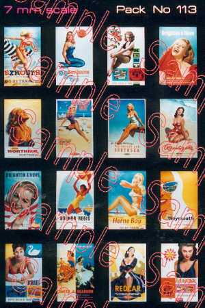 Tiny Signs Travel Posters BR Swimsuits Small TSO113