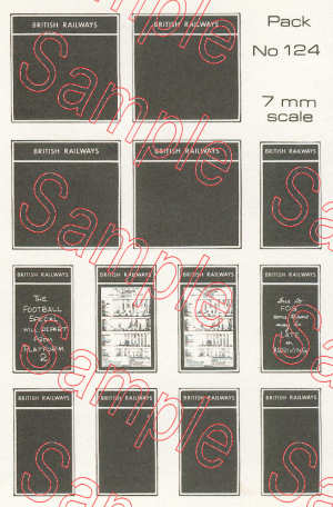Tiny Signs Poster Boards BR TSO124