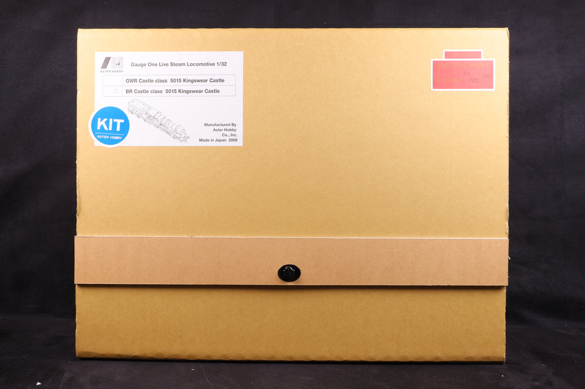 Aster Gauge 1 Live Steam Kit for a BR 4-6-0 Castle Class 'Kingswear Castle' '5015'