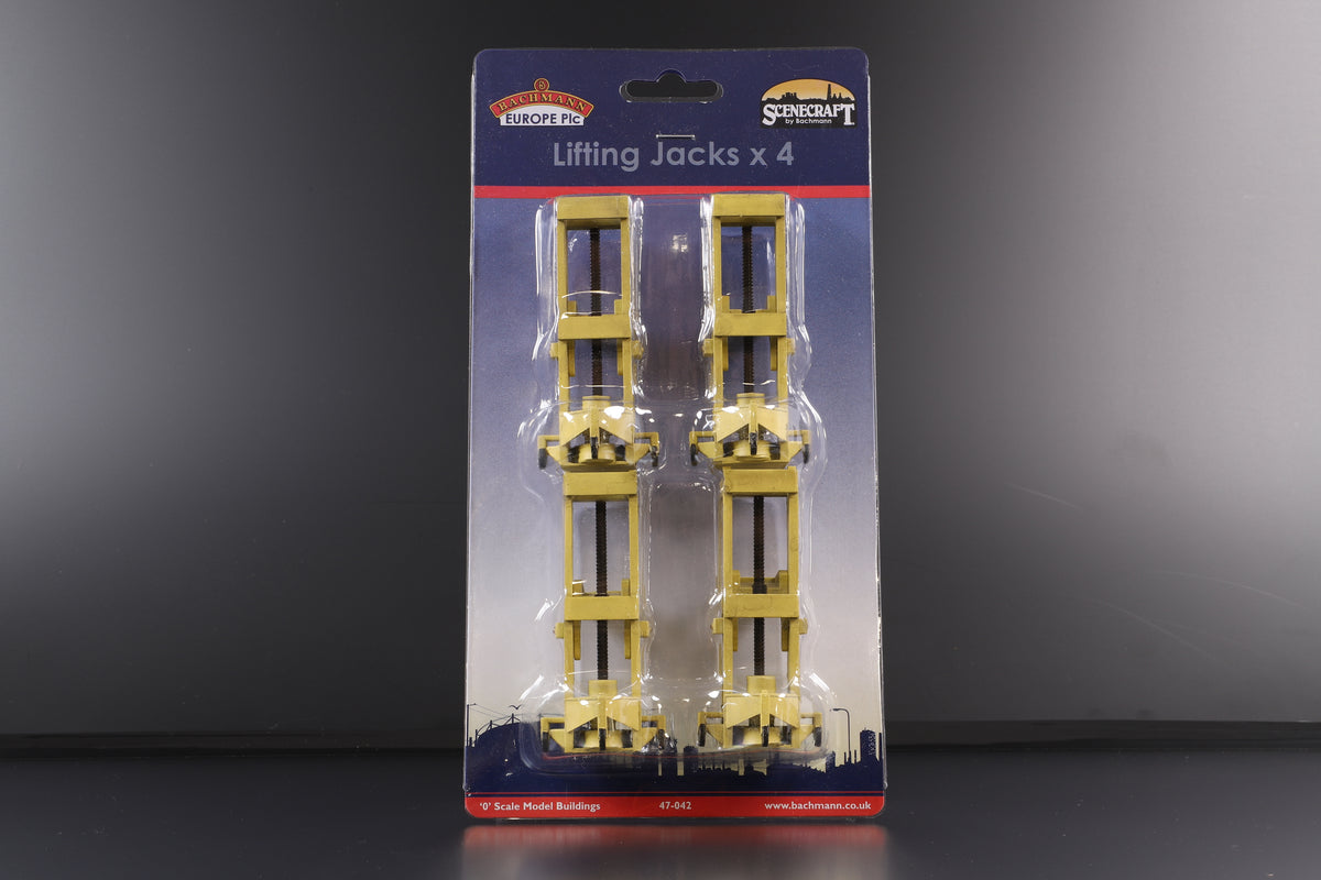 Bachmann O Gauge 47-042 Lifting Jacks x4