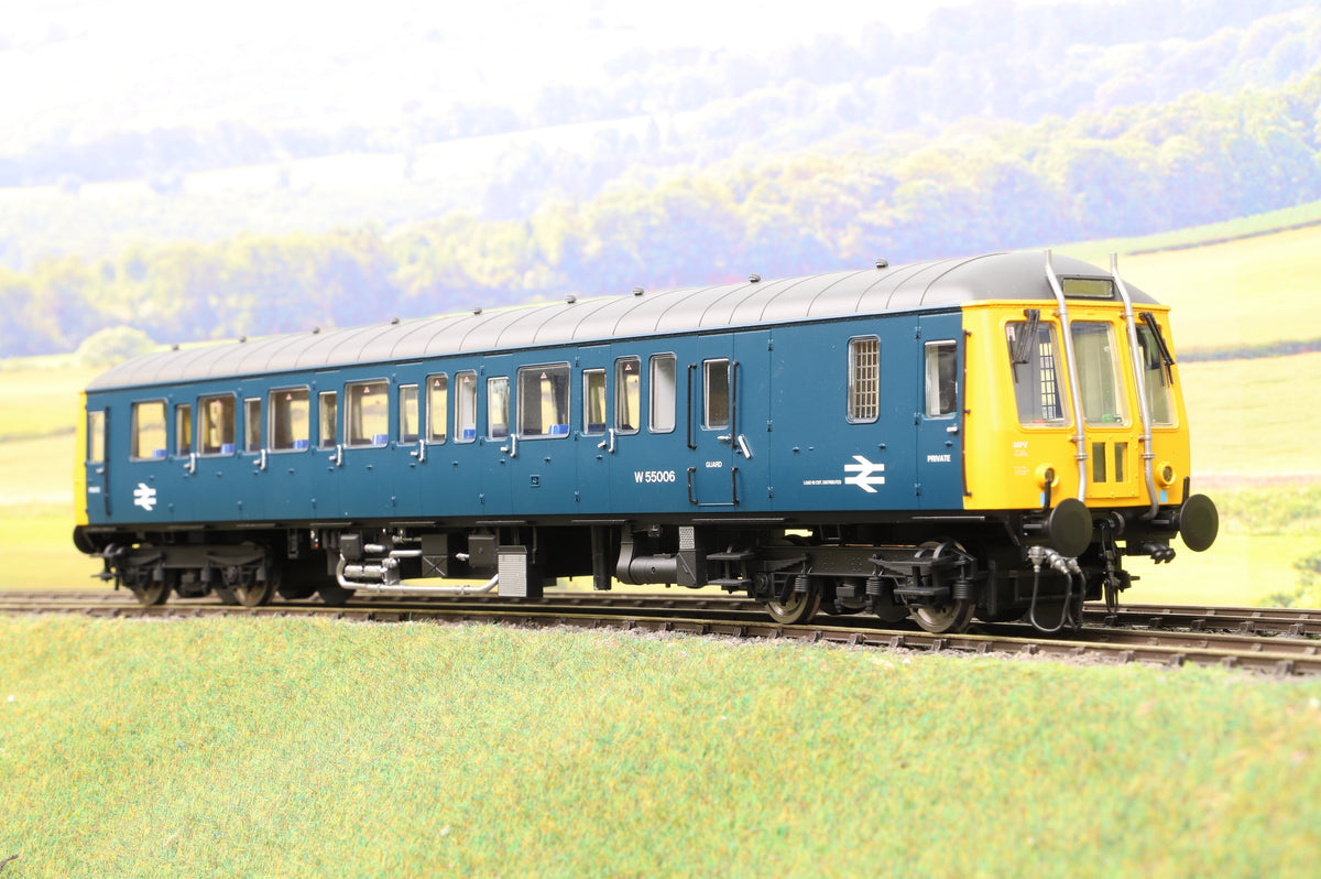 Dapol 7D-015-004S O Gauge Class 122 &#39;55006&#39; BR Blue, DCC Sound