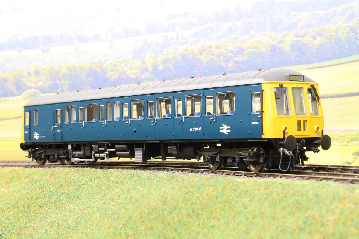 Dapol 7D-015-004S O Gauge Class 122 &#39;55006&#39; BR Blue, DCC Sound