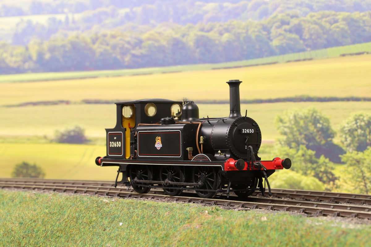 Dapol O Gauge 7S-010-012D Class A1X &#39;Terrier&#39; BR black e/c &#39;32650&#39;, DCC sound