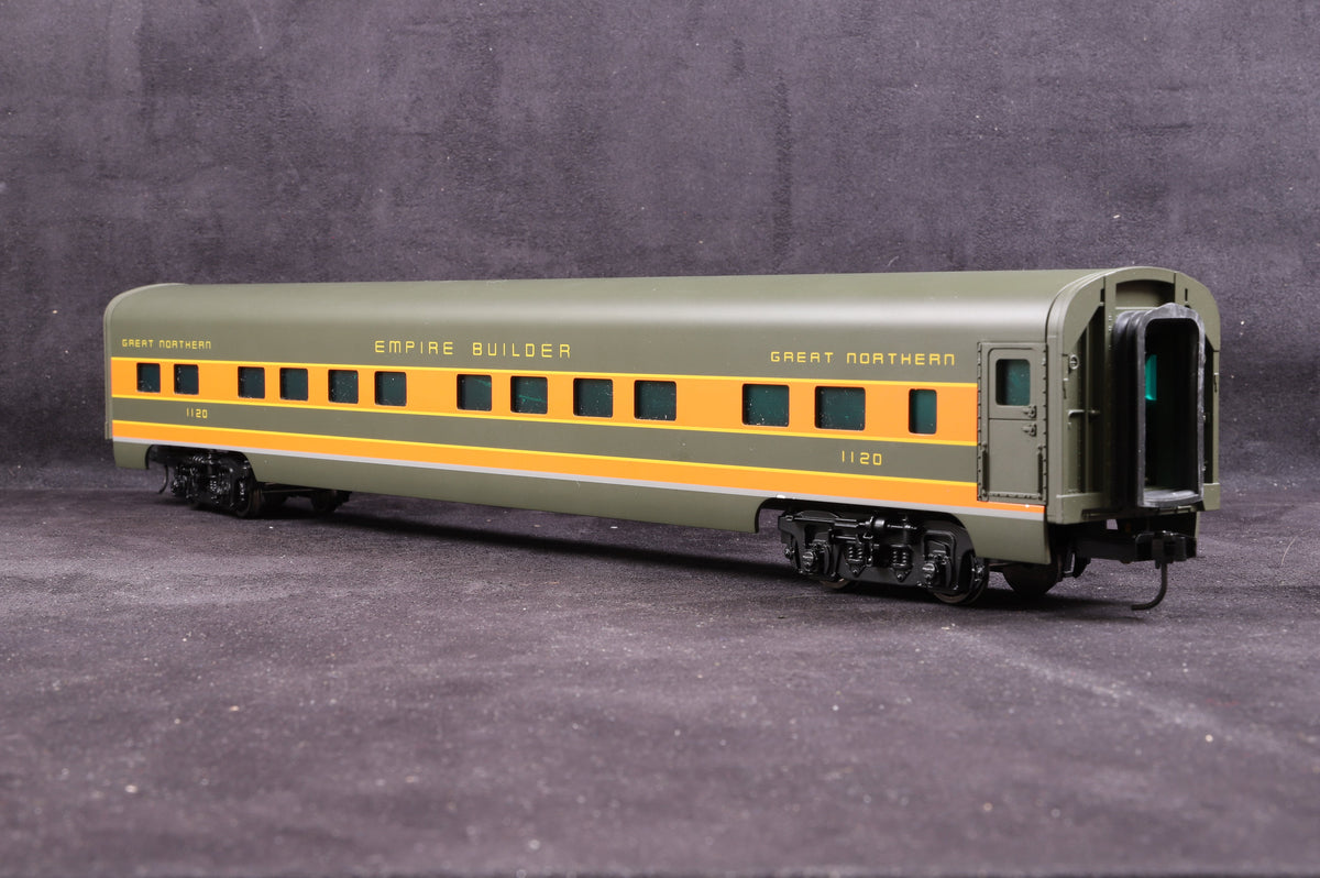 Weaver O Gauge Scale Aluminium 5-Car Passenger Set &#39;Great Northern&#39; &quot;Modern Empire Builder&quot;
