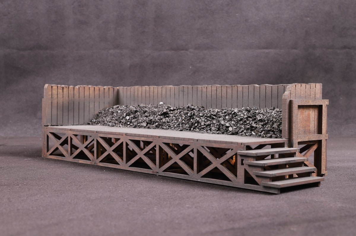 Made in Manchester Models O Gauge Un-Built Coal Stage (unpainted) PCS-OG