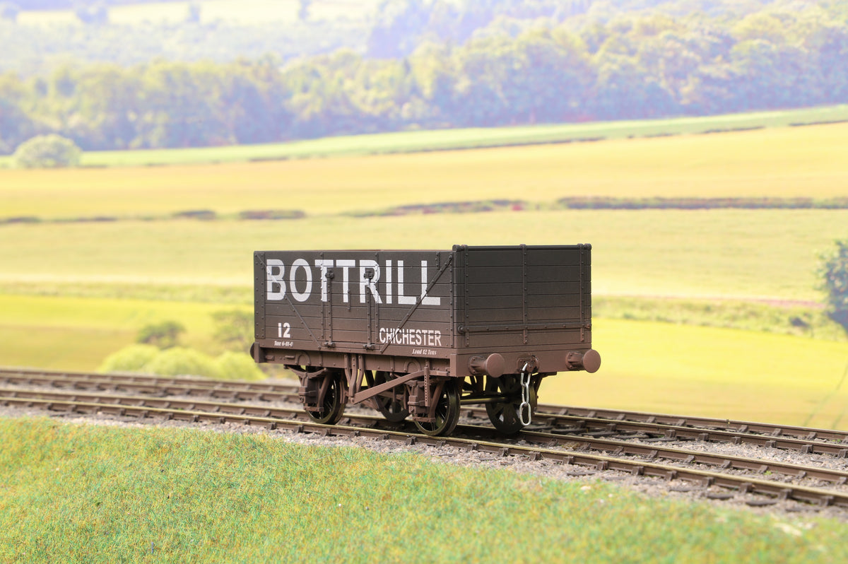 GaugeMaster Collection/Dapol GM7410212 O Gauge 7 Plank Open Wagon Bottrill Weathered