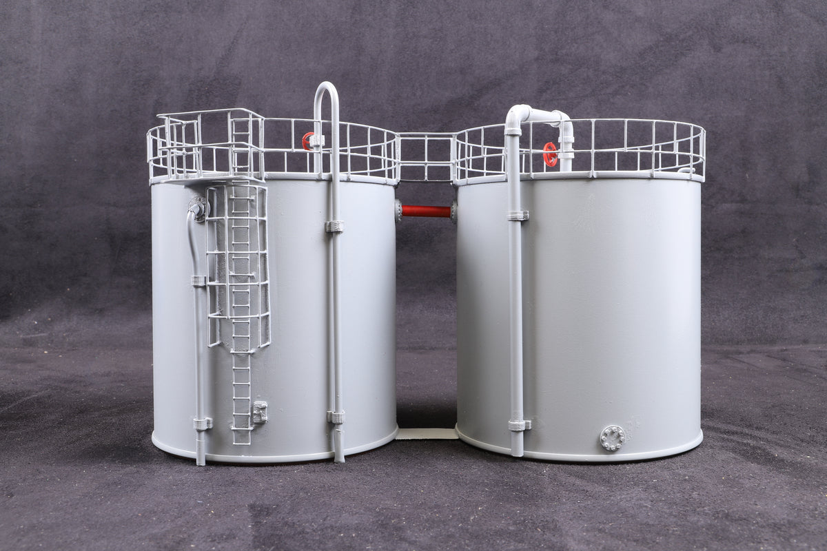 Made in Manchester Models O Gauge Fuel storage tank (small double)
