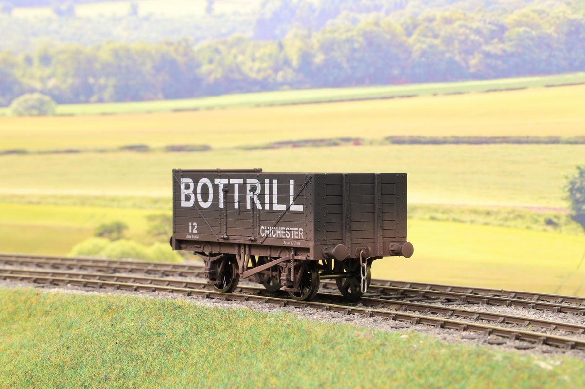 GaugeMaster Collection/Dapol GM7410212 O Gauge 7 Plank Open Wagon Bottrill Weathered