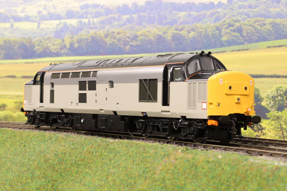 New Heljan O Gauge 3745 Trainload Freight 3T Grey Class 37/4