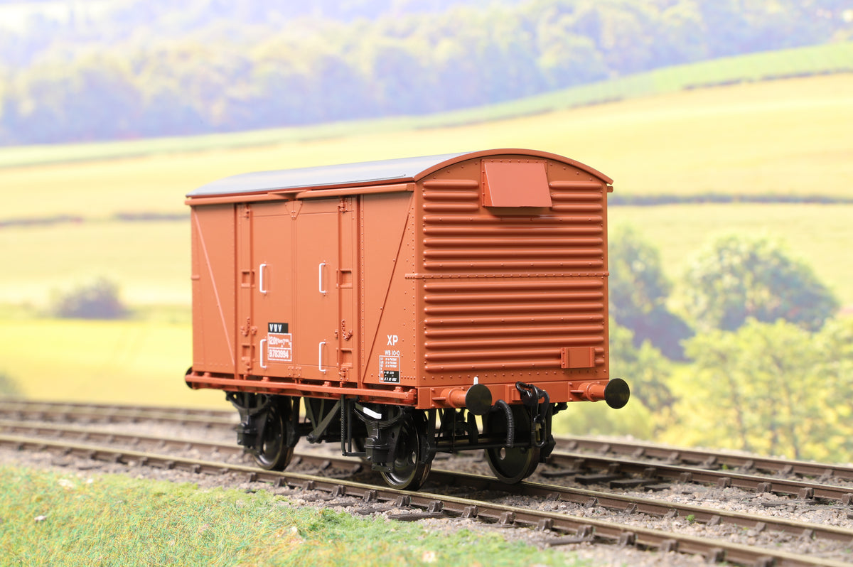 Dapol 7F-049-204 O Gauge VEA 12t Vanwide Freight Brown &#39;B783994&#39;