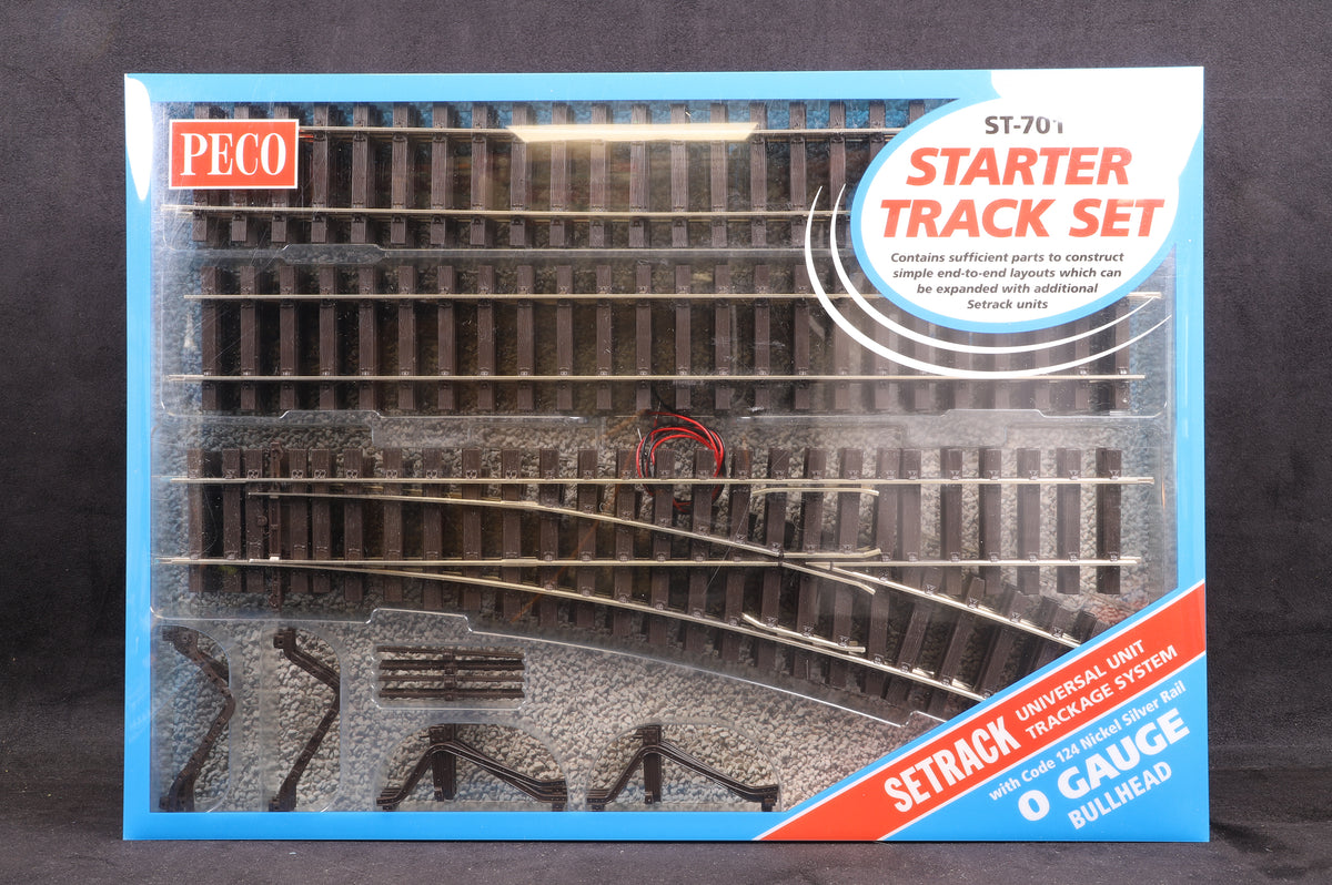 Peco 7mm Finescale O Gauge ST-701 Starter Track Set