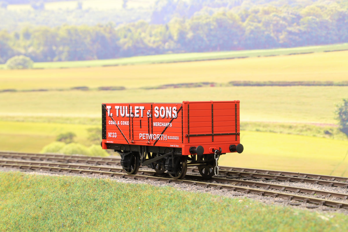 Gaugemaster Collection/Dapol GM7410203 O Gauge 7 Plank Open Wagon T Tullet &amp; Sons
