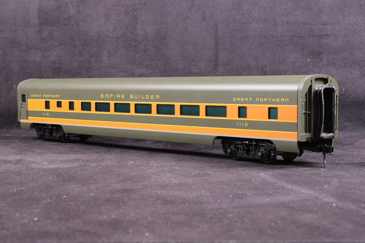 Weaver O Gauge Scale Aluminium 5-Car Passenger Set &#39;Great Northern&#39; &quot;Modern Empire Builder&quot;