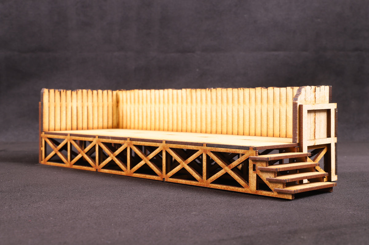 Made in Manchester Models O Gauge Un-Built Coal Stage (unpainted) PCS-OG