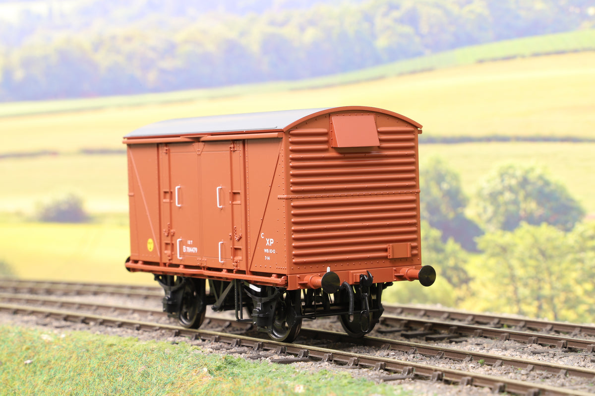 Dapol 7F-049-203 O Gauge VEA 12t Vanwide Freight Brown &#39;B784479&#39;