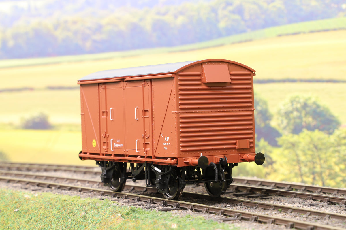 Dapol 7F-049-203 O Gauge VEA 12t Vanwide Freight Brown &#39;B784479&#39;