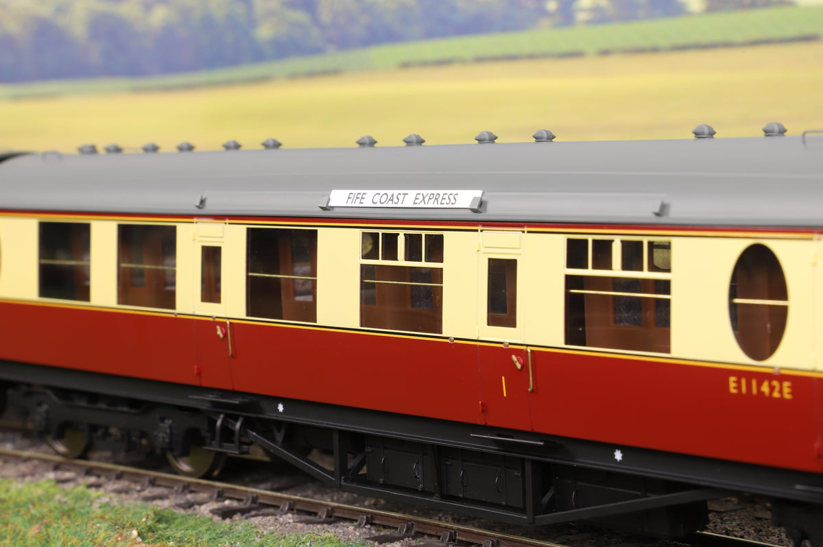 Darstaed D4-40 Finescale O Gauge Pair of Brass Painted Destination Coach Boards