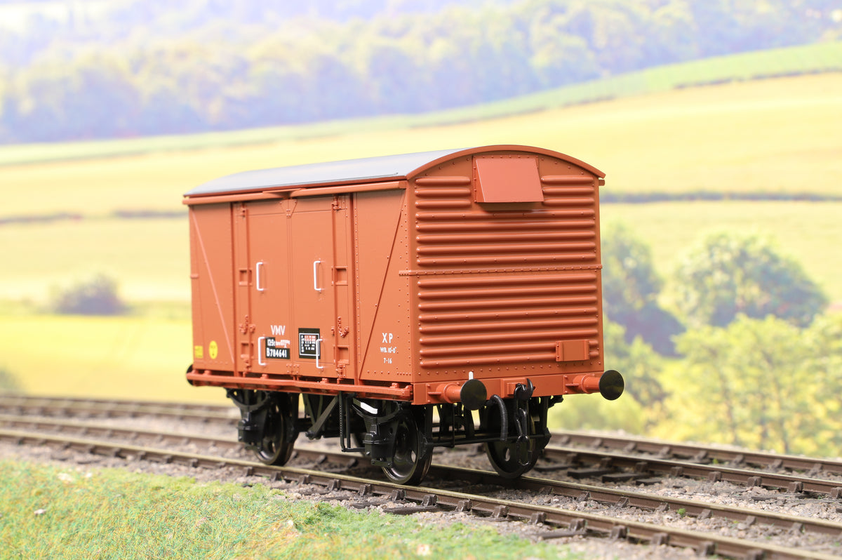 Dapol 7F-049-202 O Gauge VEA 12t Vanwide Freight Brown &#39;B784641&#39;