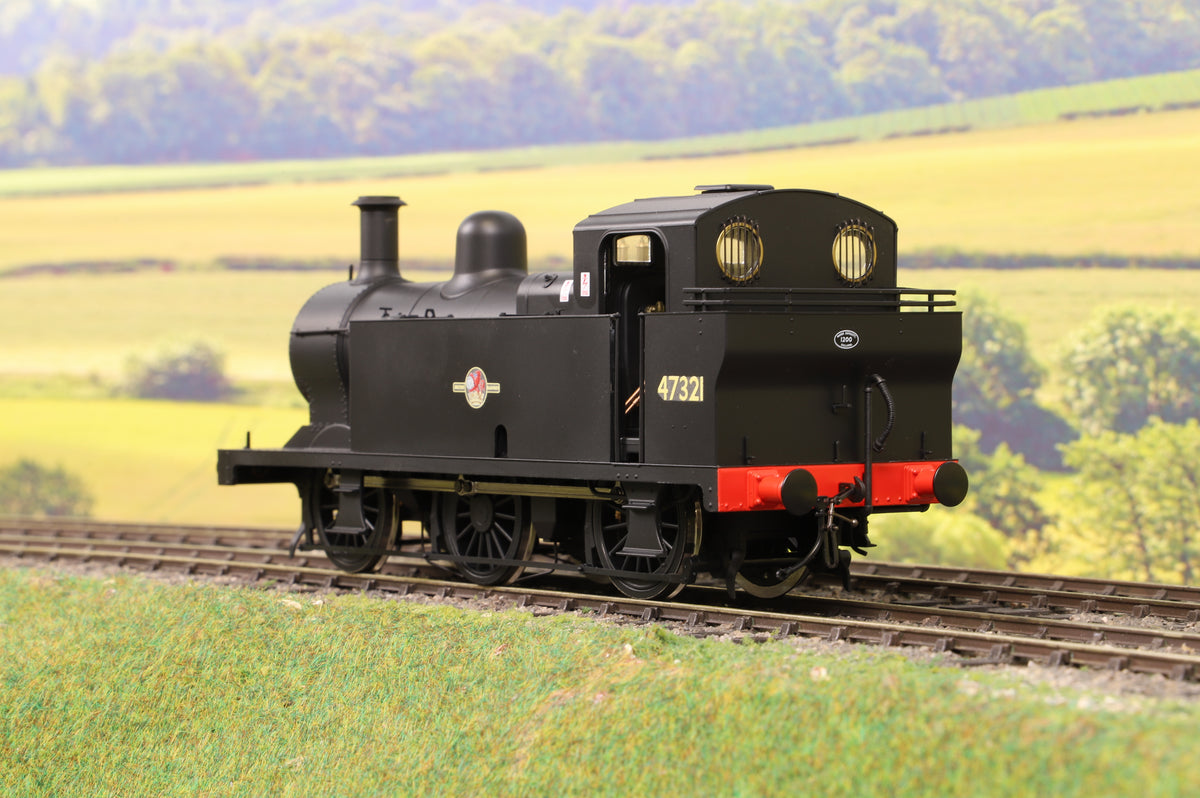 Dapol O Gauge Class 3F &#39;Jinty&#39; 0-6-0T BR black l/c - Custom Number Options