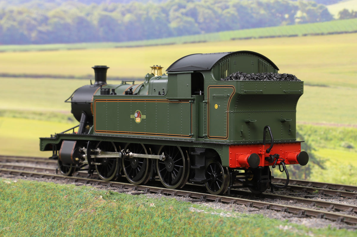 New Lionheart Trains LHT-S-4509S Class 45xx 2-6-2 BR Late Crest Lined Green, Unnumbered, DCC Sound
