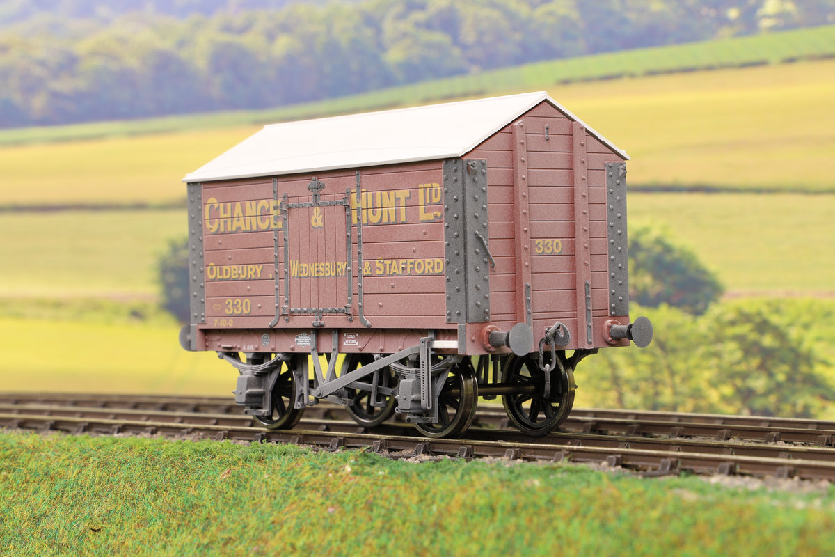 Dapol 7F-018-007W O Gauge Salt Van Chance &amp; Hunt 330 Weathered