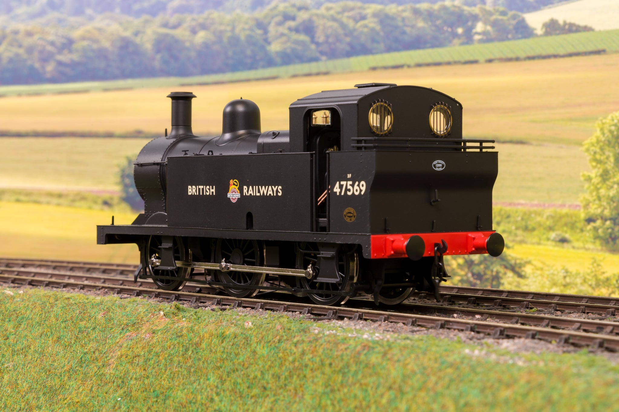 Dapol O Gauge 7S 026 009 Class 3F Jinty 0 6 0T BR black e c 47569 Ellis Clark Trains