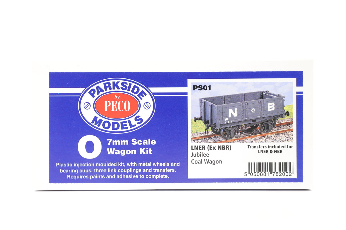 Parkside Dundas O Gauge PS01 LNER (Ex NBR) Jubilee Coal Wagon Kit w/Wheels