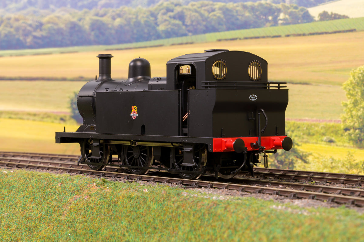 Dapol O Gauge 7S-026-010U Class 3F &#39;Jinty&#39; 0-6-0T BR black e/c, unnumbered