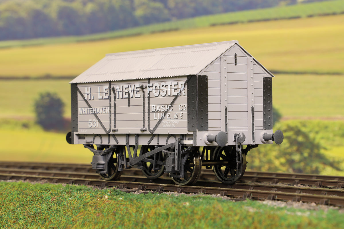 Dapol 7F-017-001W O Gauge Lime Van H. Le Neve Foster &quot;531&quot; Weathered