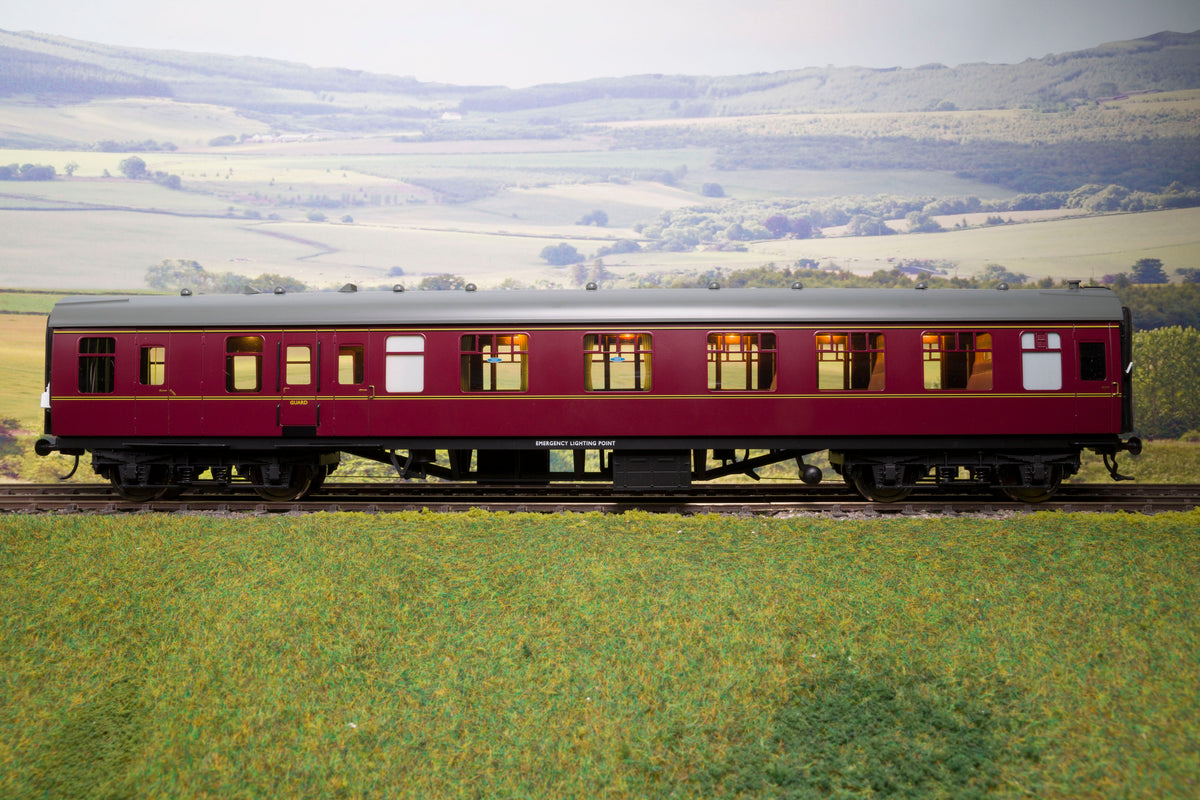 Darstaed D21-5-04 Finescale O Gauge BR Mk1 BCK (Brake Composite Corridor), Lined Maroon